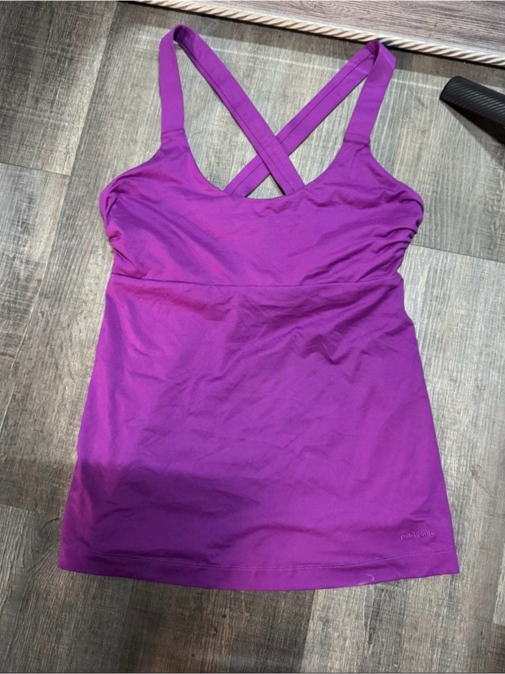 Patagonia Purple Crisscross Tank Top